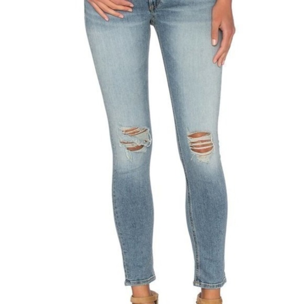 Rag & Bone Mid Rise Capri Size 25 Murray Wash